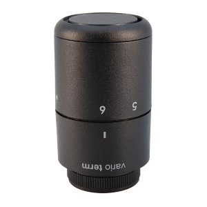 Термостатична головка Tucan GS.10 (різьба M30x1,5), структ. чорний, 000M666A014
