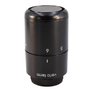 Термостатична головка Tucan GS.10 (різьба M30x1,5), глянцевий чорний, 000M665A113