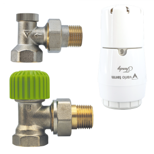 Комплект термостатичний Vario Term Econ Trendy кутовий EGS05106C/FK