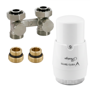 Комплект термостатичний Vario Term Standard тип V прямий PRNYGS0206C/FP