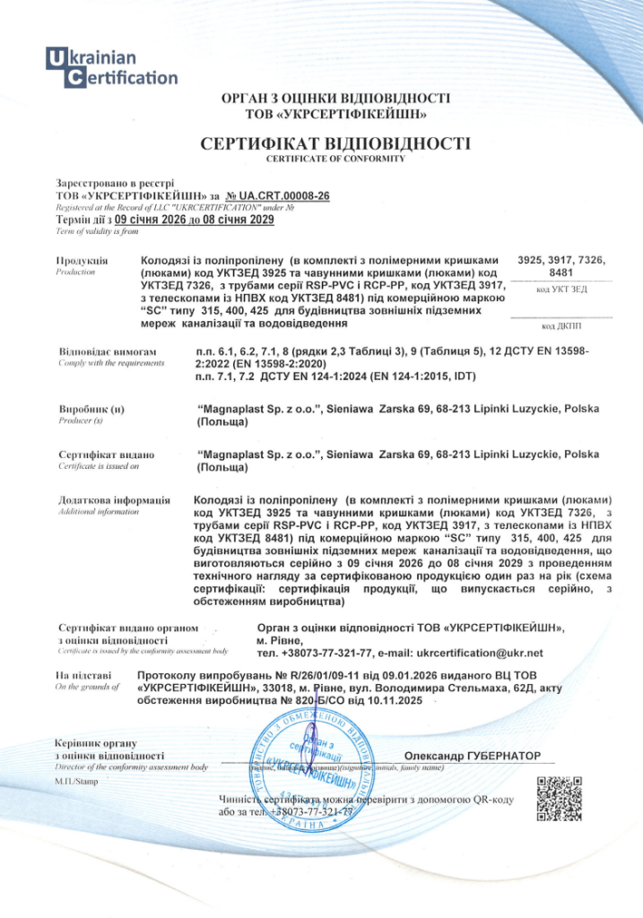 sertifikat na kolodyazi magnaplast 2026 2029